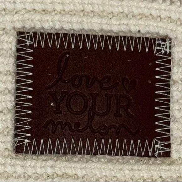 BRAND NEW Love Your Melon Cream Knit Headband Head Wrap NEW - NWOT - Picture 2 of 5